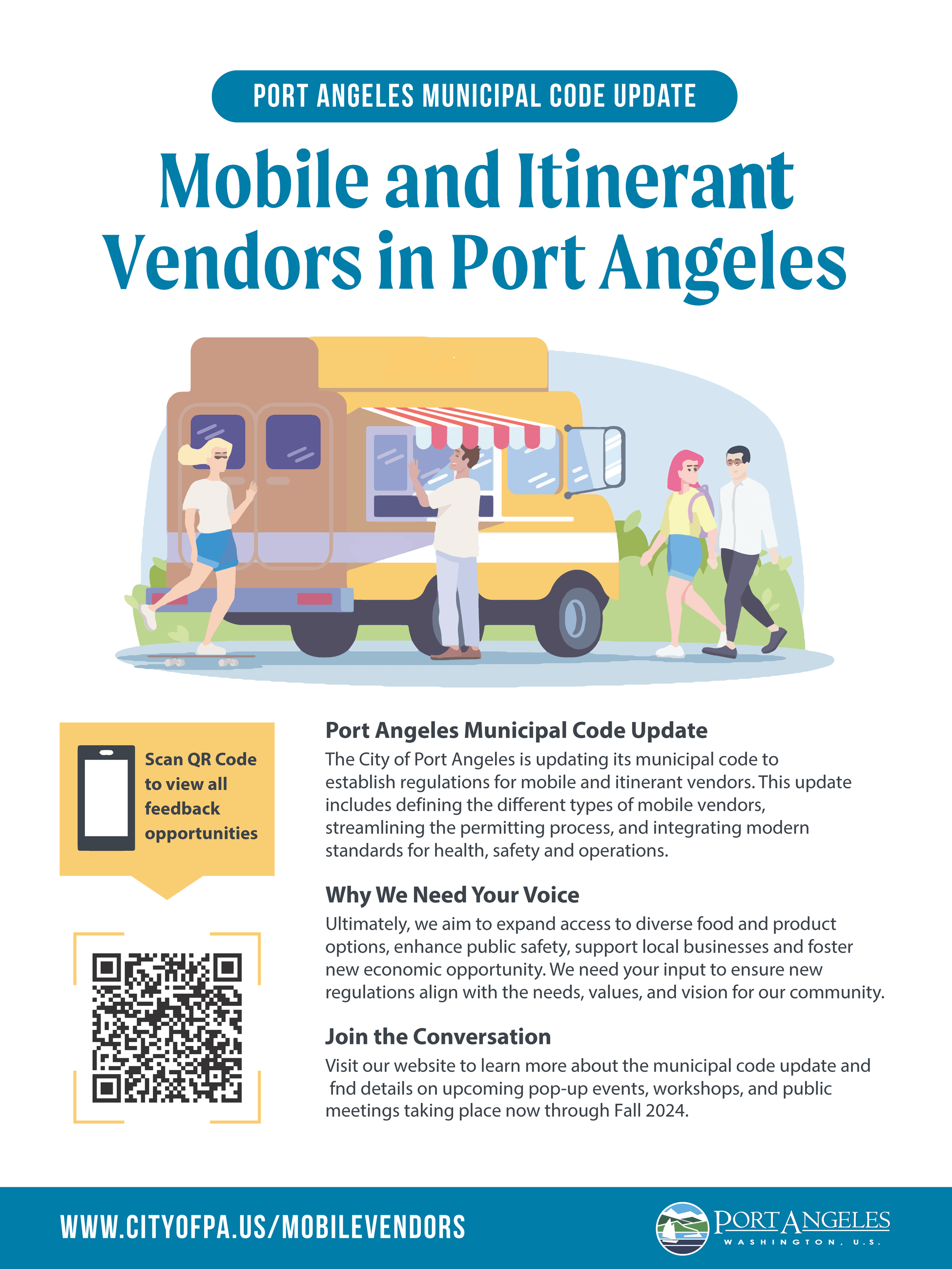 Mobile and Itinerate Vendors Poster